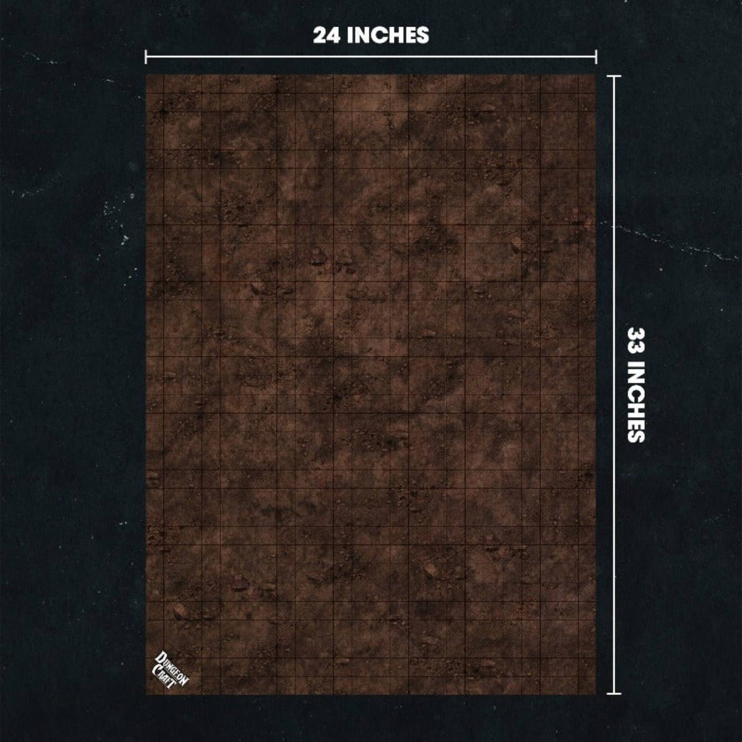 1985 Games - BattleMap: Turned Earth RPG battle map