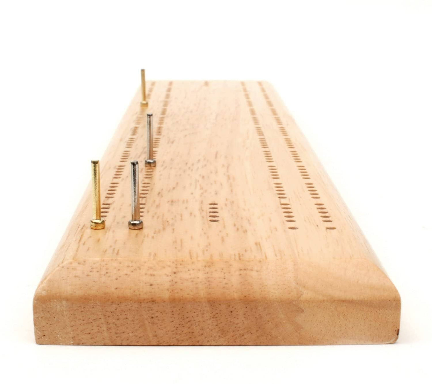 Competition Cribbage Set - Solid Oak 2 Track