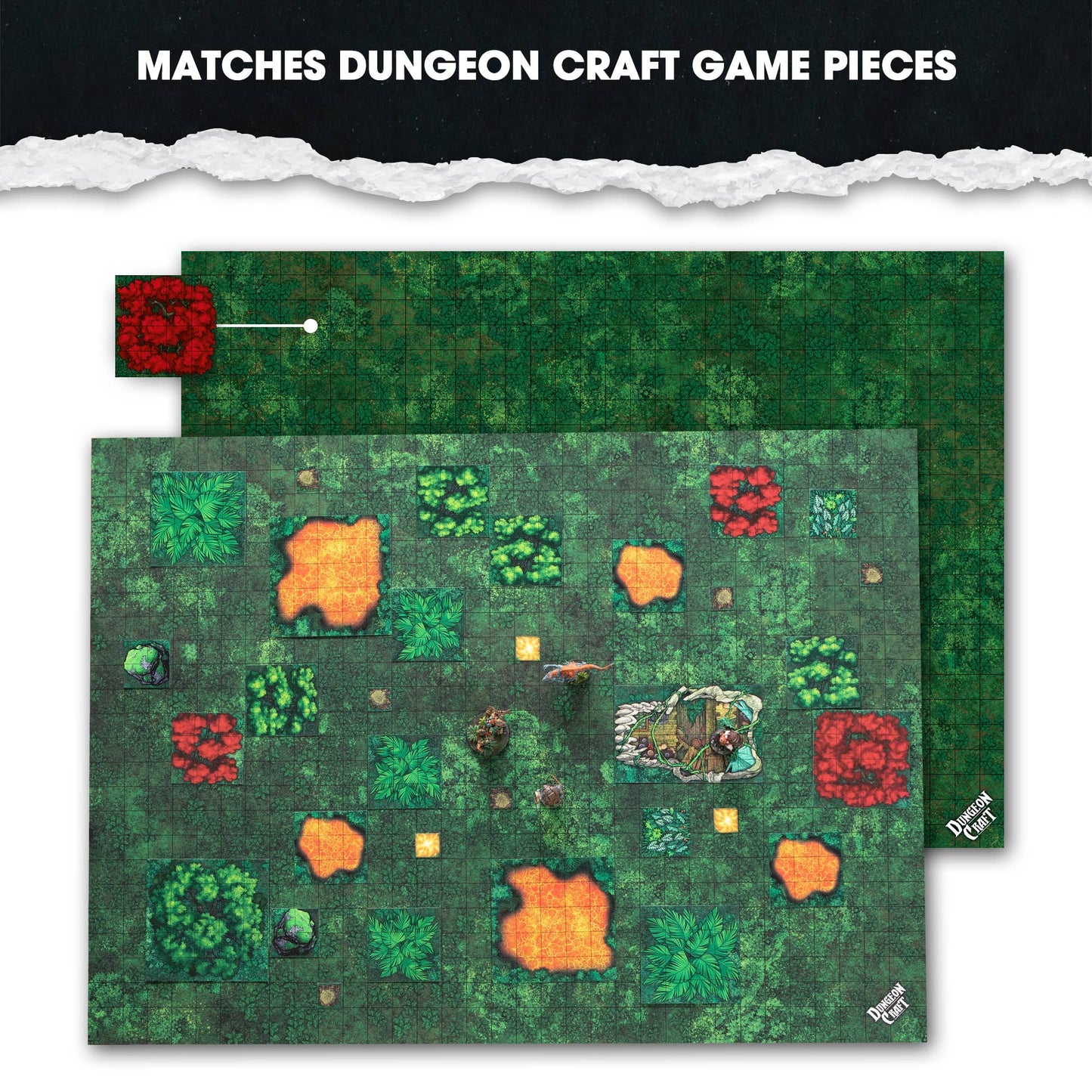 1985 Games - BattleMap: Jungle Floor