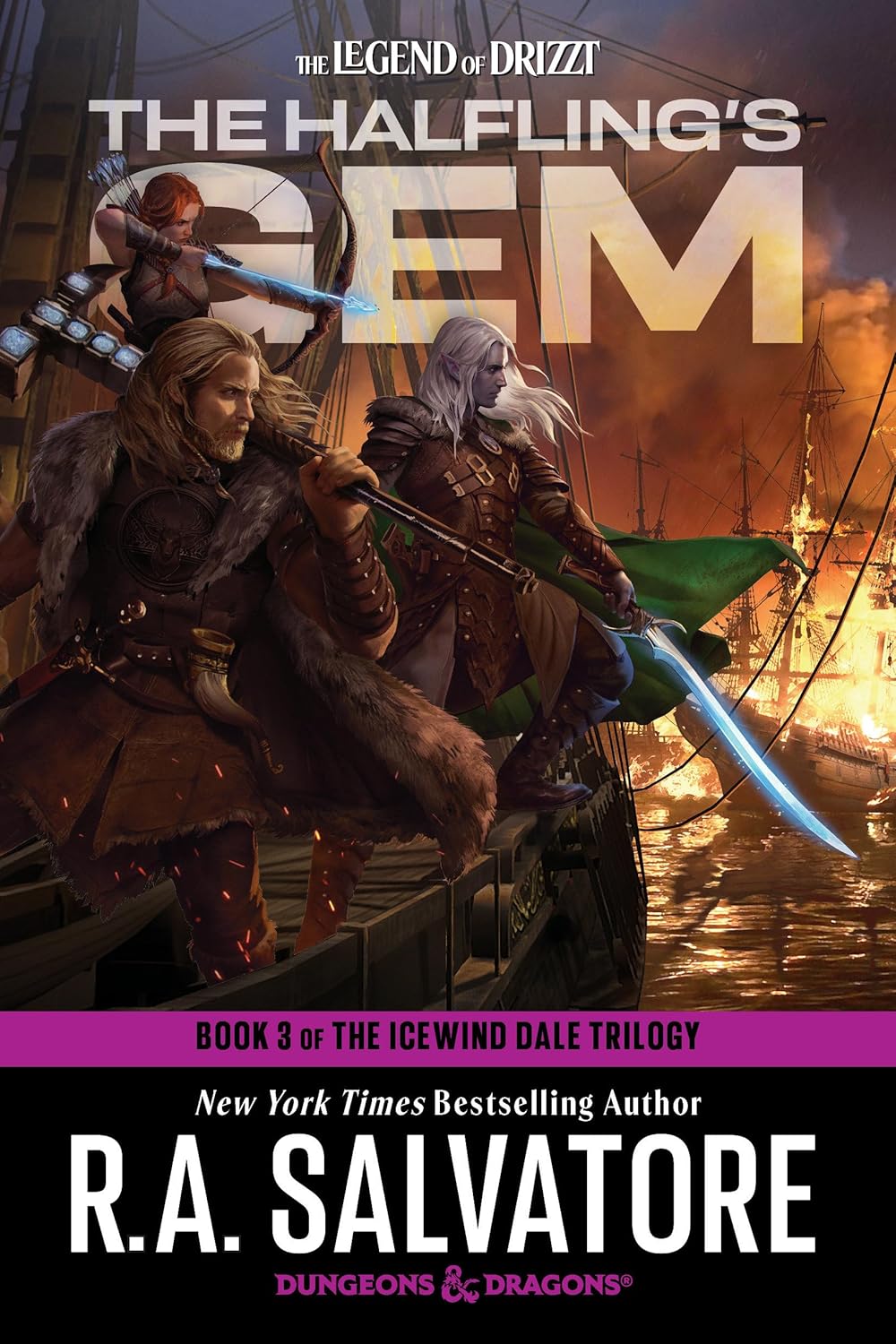 The Halfling's Gem: Dungeons & Dragons: Book 3 of The Icewind Dale Trilogy (Legend of Drizzt)