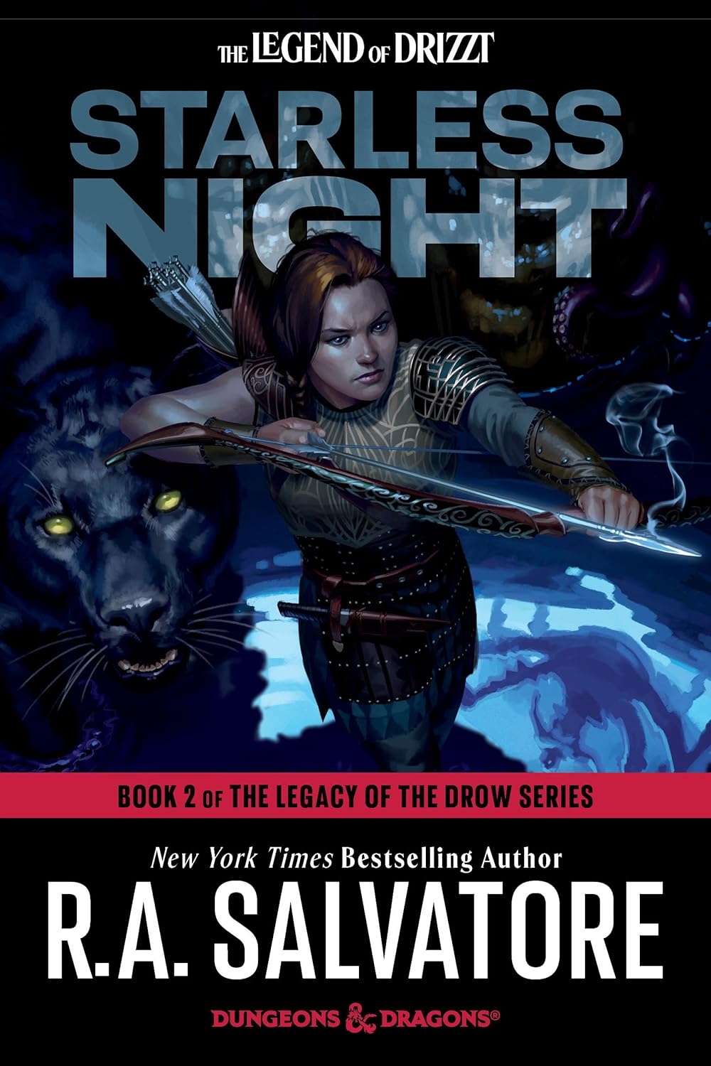 Starless Night: Dungeons & Dragons: Book 2 of The Legacy of the Drow Series (Legend of Drizzt)