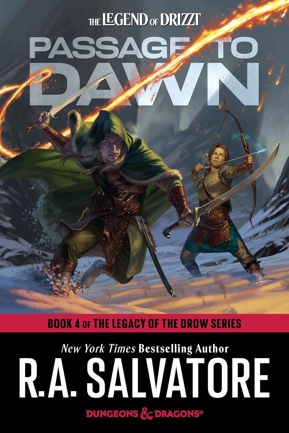 Passage to Dawn: Dungeons & Dragons: Book 4 of the Legacy of the Drow Series (Legend of Drizzt)
