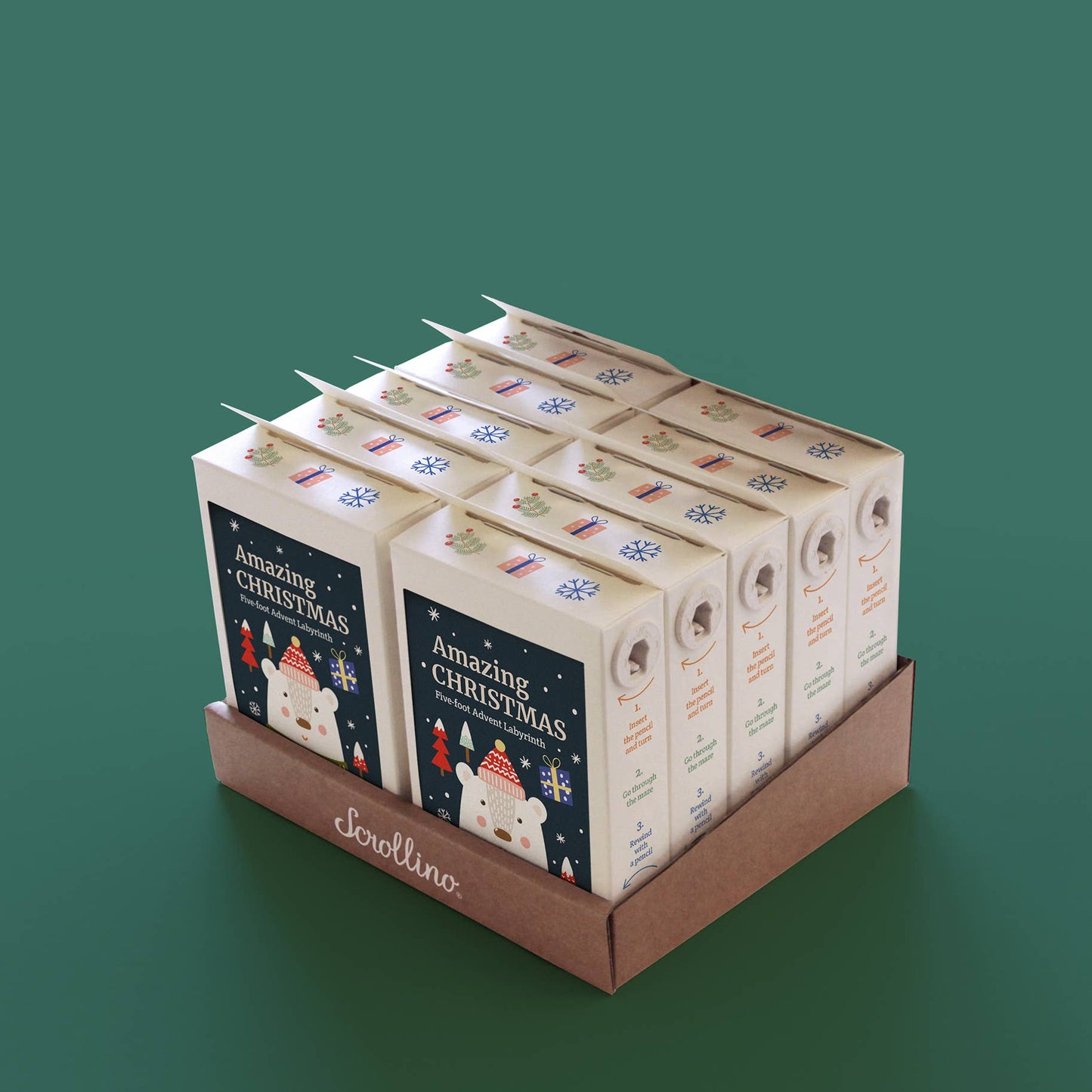 Scrollino - Advent Calendar Game - Scrollino Amazing Christmas