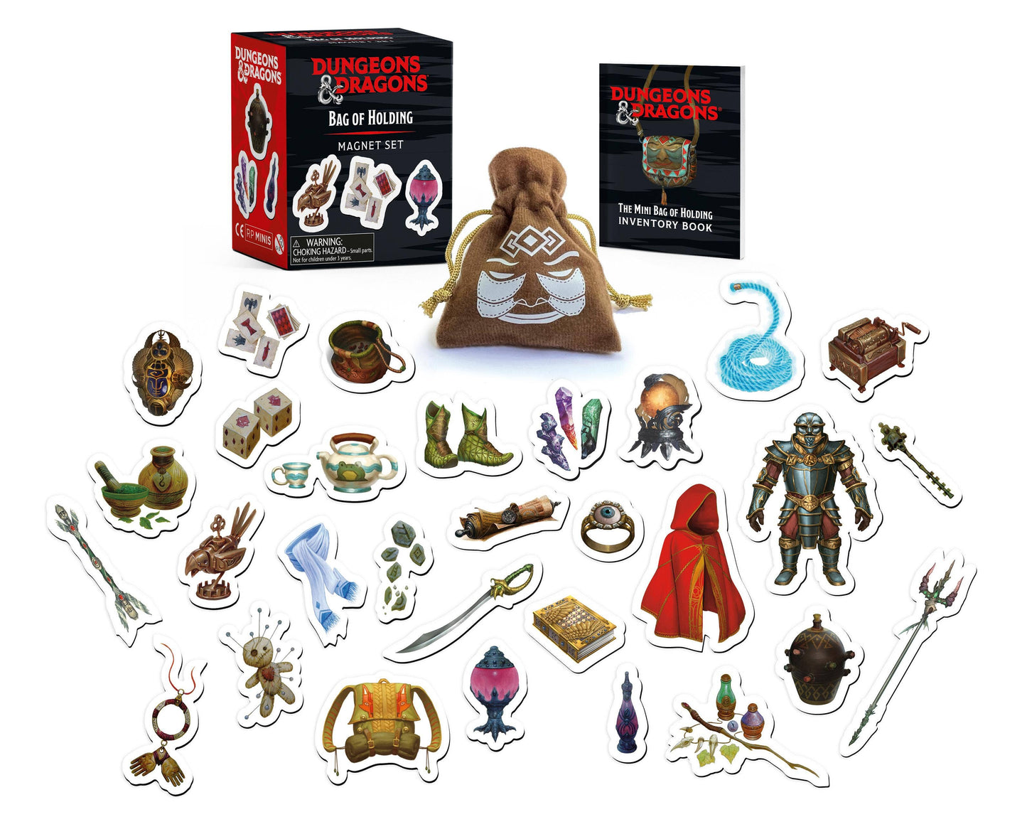 Hachette Book Group - Dungeons & Dragons: Bag Of Holding Magnet Set