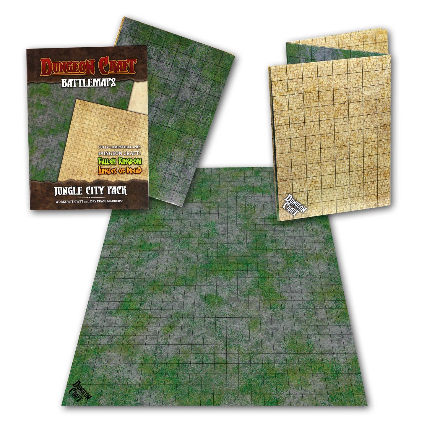 1985 Games - BattleMap: Jungle City