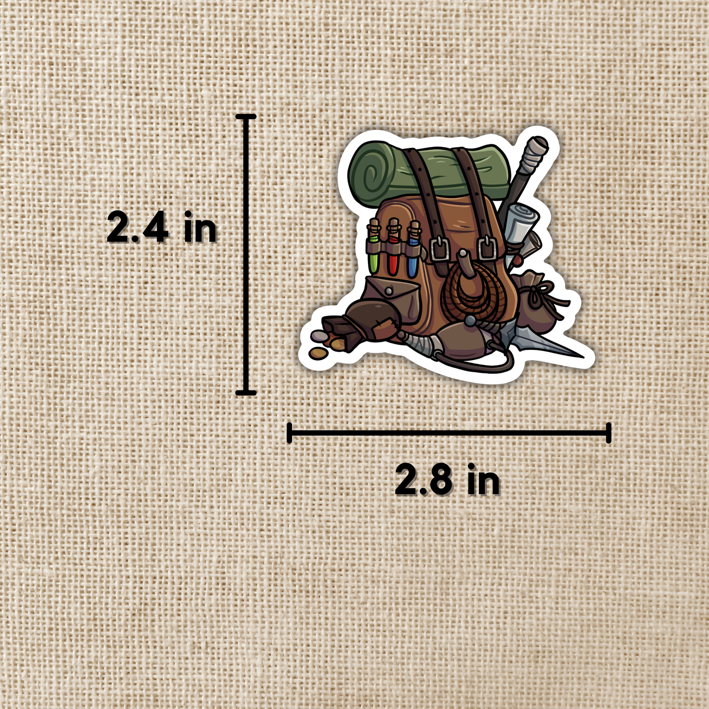 Kingdom of Threads - Adventurer's Pack Sticker
