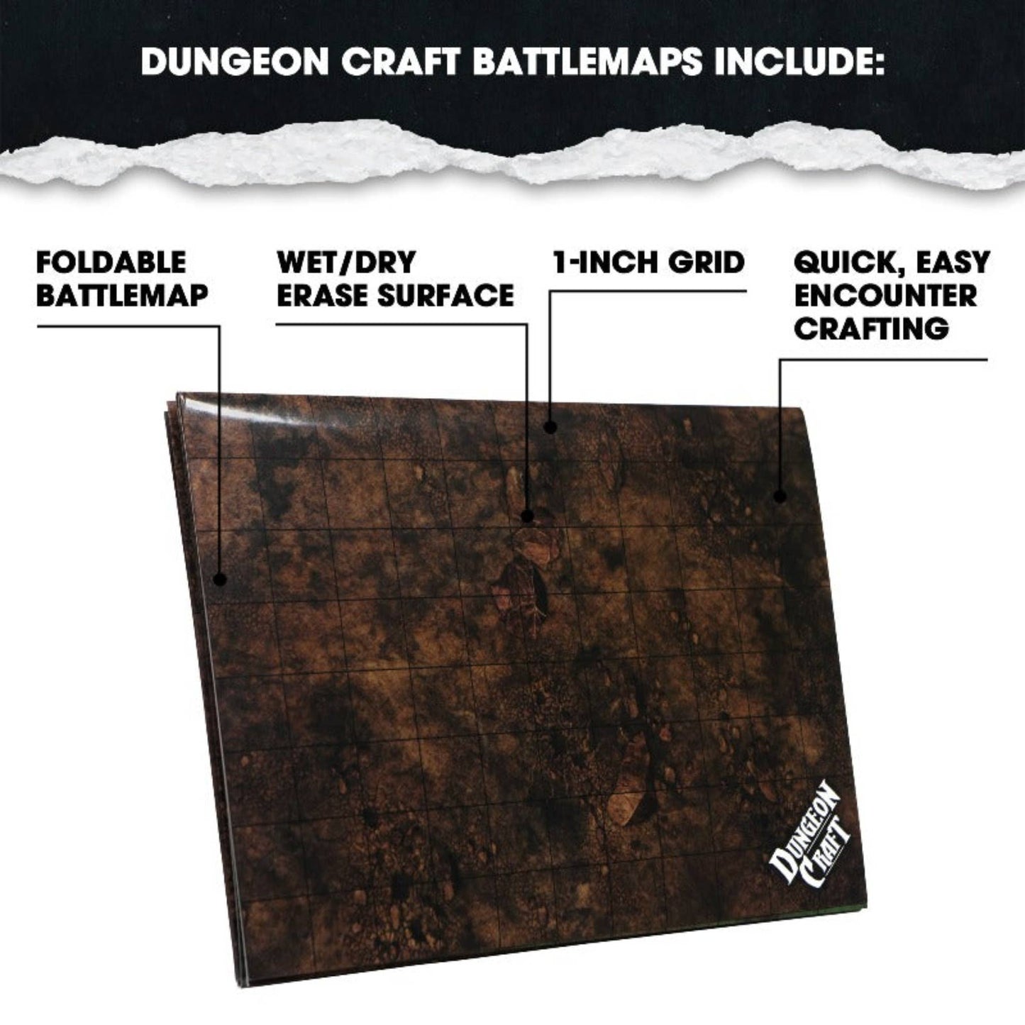 1985 Games - BattleMap: Turned Earth RPG battle map