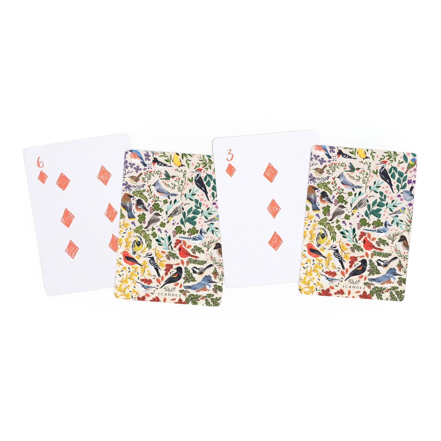 1canoe2 | One Canoe Two Paper Co. - Feathered Friends Birds Playing Card Deck
