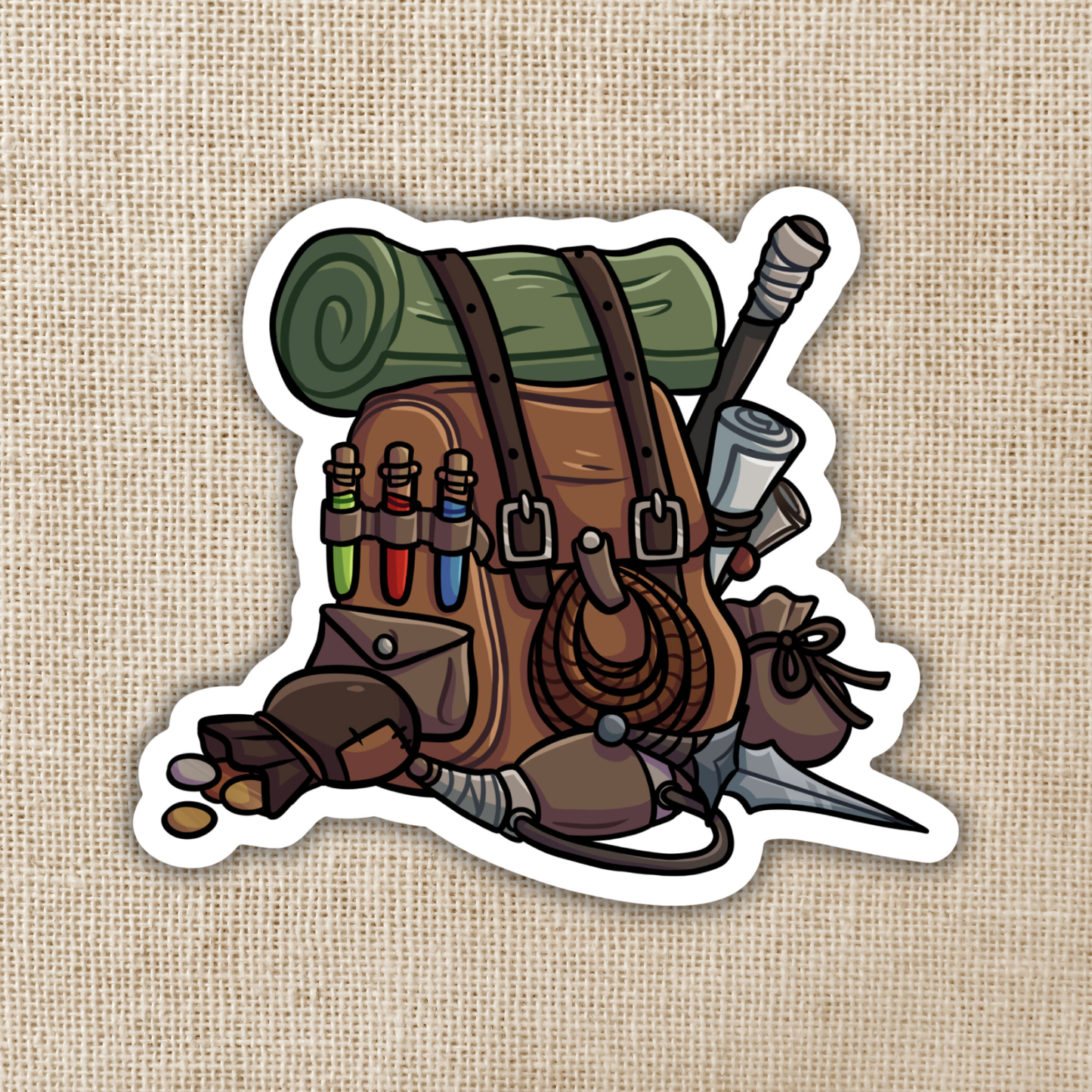 Kingdom of Threads - Adventurer's Pack Sticker