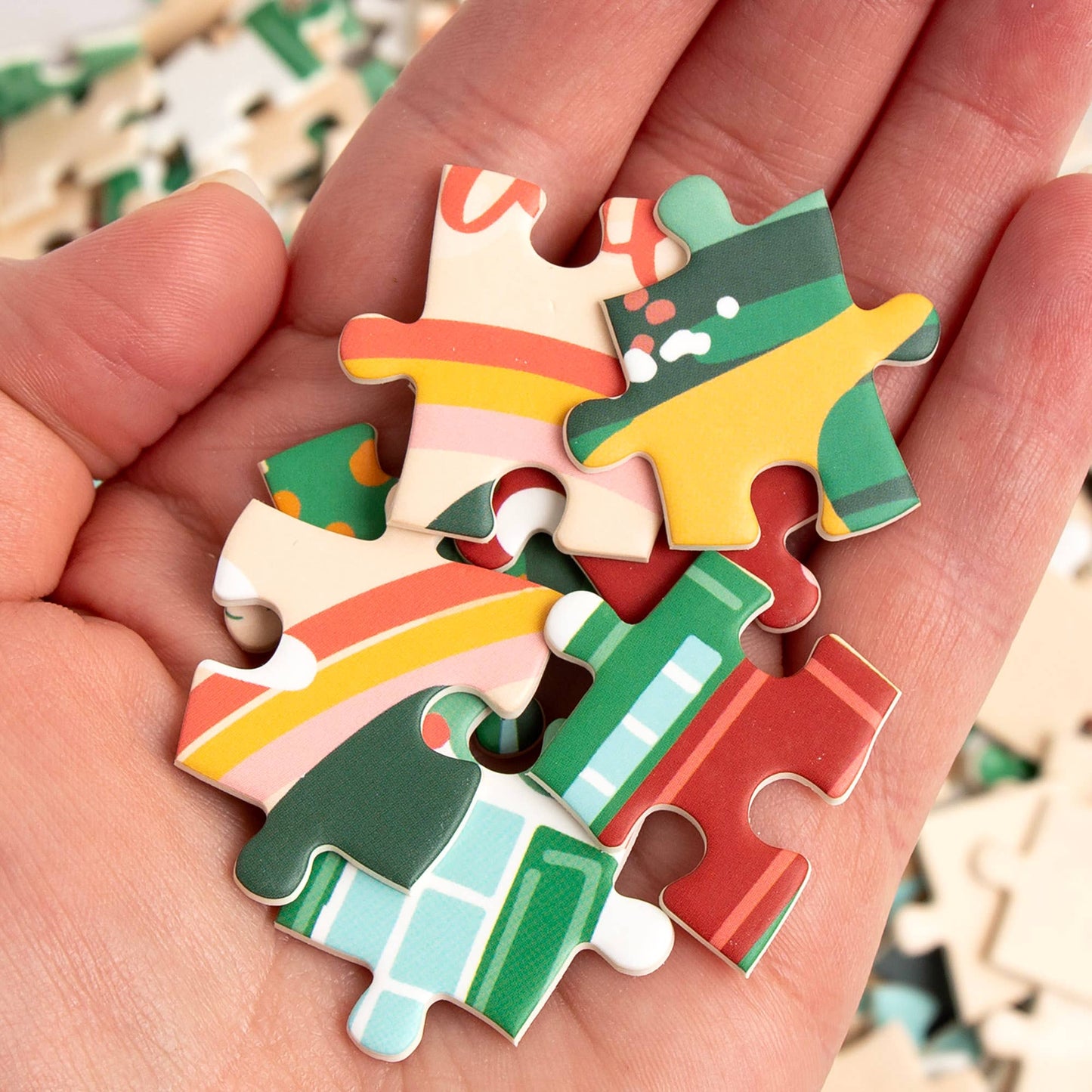 Pippi Post - Literary Locations - 500 Piece Jigsaw Puzzle