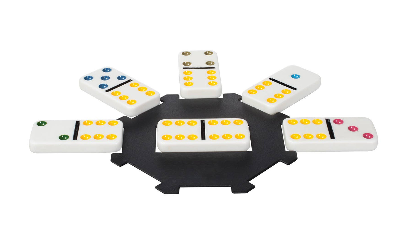 Cardinal Double Six Dominoes In Color Collectors Tin