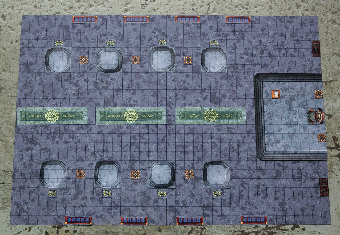 1985 Games - Dungeon Craft – Castles & Keeps Book 2D Terrain for DnD