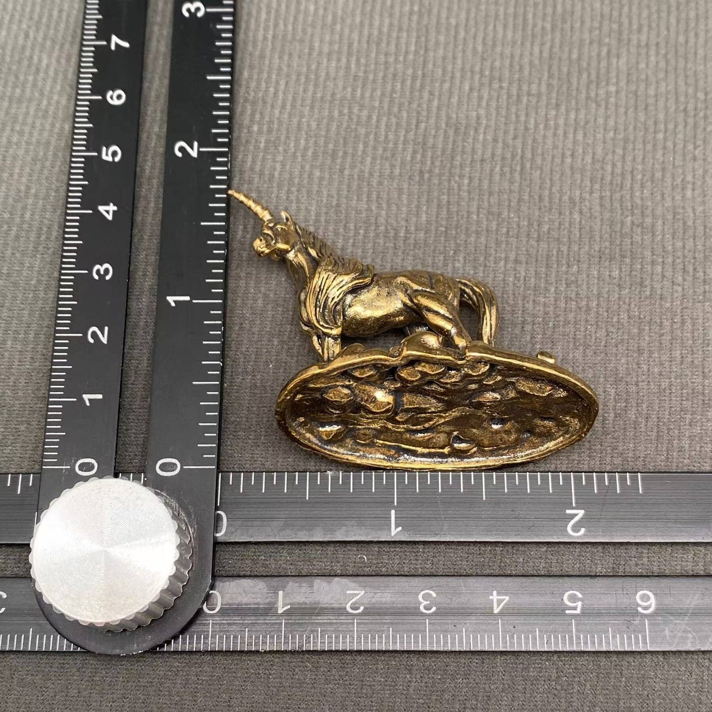 Mio Queena - Brass Unicorn Crafts Decoration Desktop Ornaments