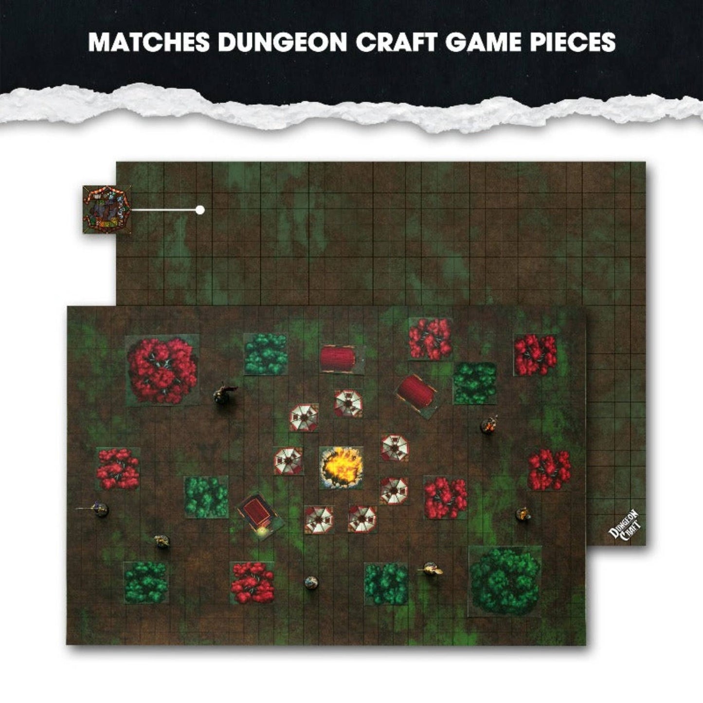 1985 Games - BattleMap: Turned Earth RPG battle map