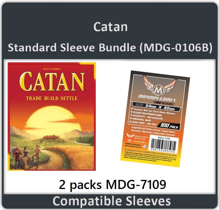 Mayday Games - "Catan Compatible" Card Sleeve Bundle