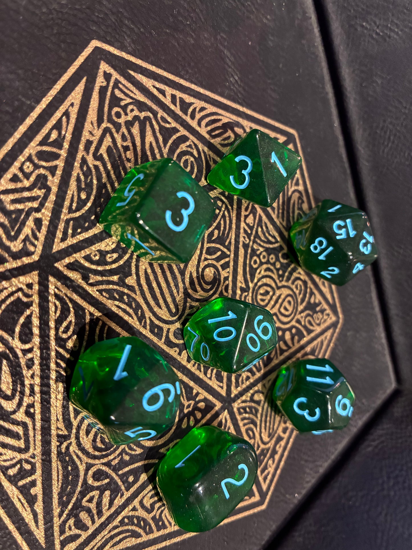 Translucent Dark Green