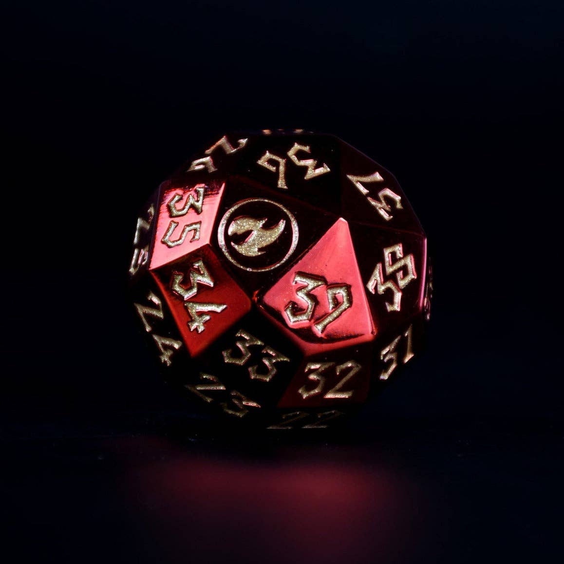 Misty Mountain Gaming - Mountain Mana Spindown Metal D40