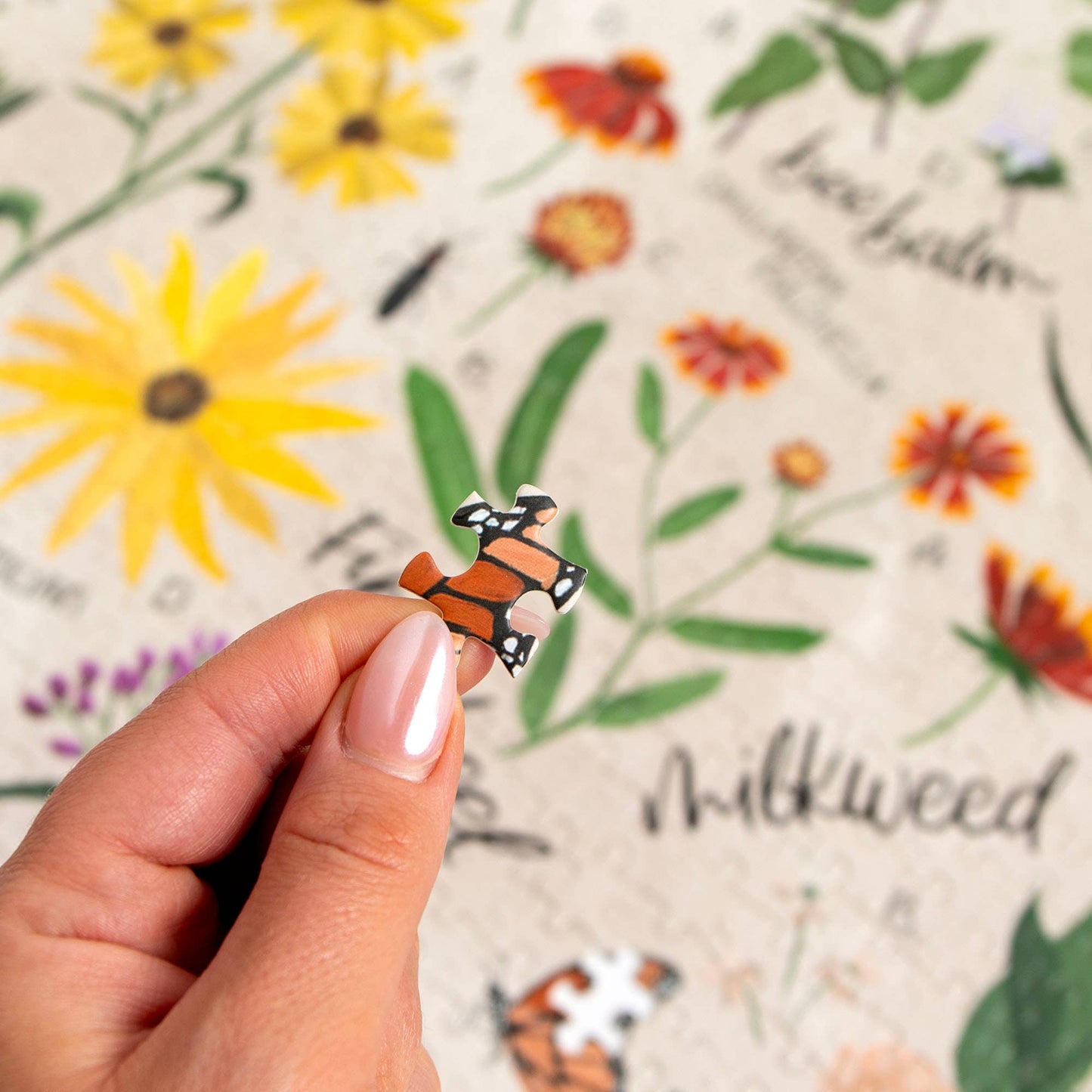 1canoe2 | One Canoe Two Paper Co. - Wildflower Botanicals - 1,000 Piece Jigsaw Puzzle