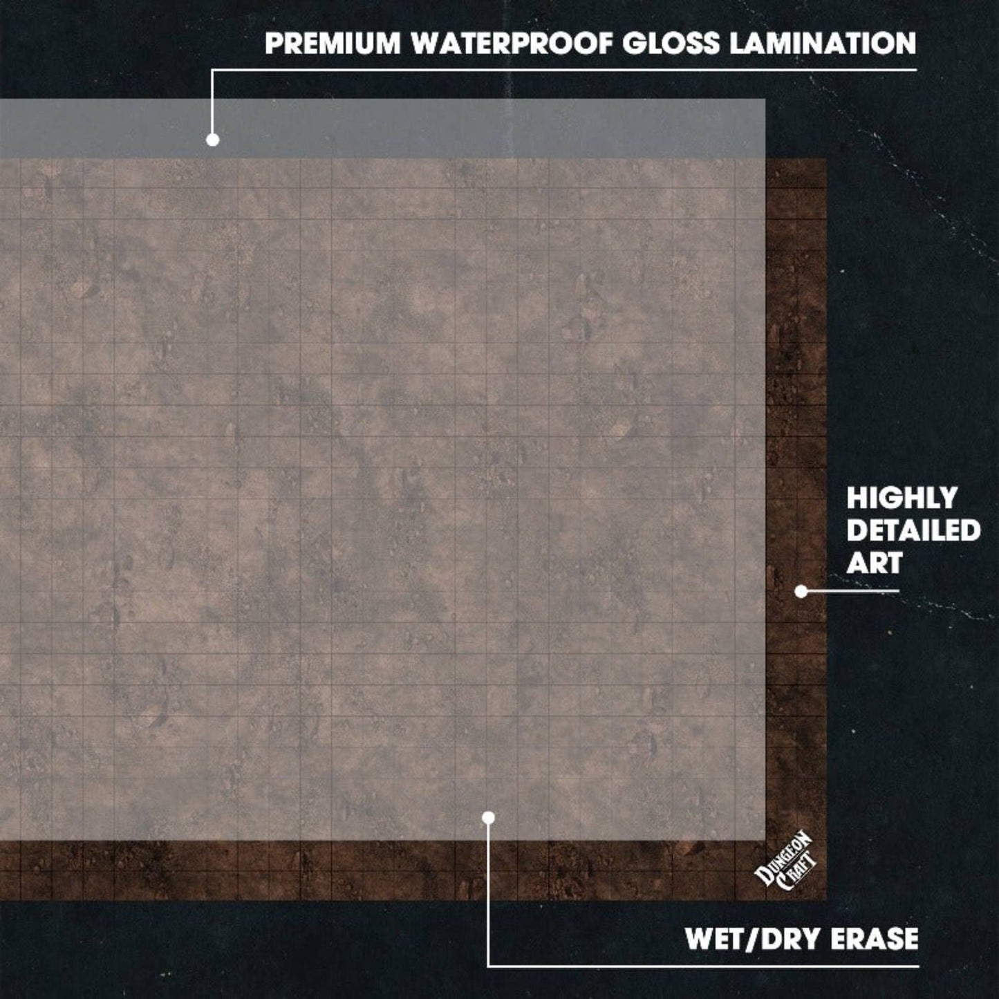1985 Games - BattleMap: Turned Earth RPG battle map