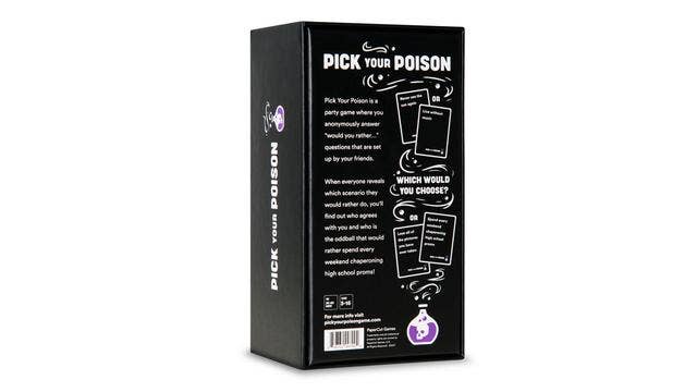 Dyce Games - PICK YOUR POISON: The What Would You Rather Do – Family Game