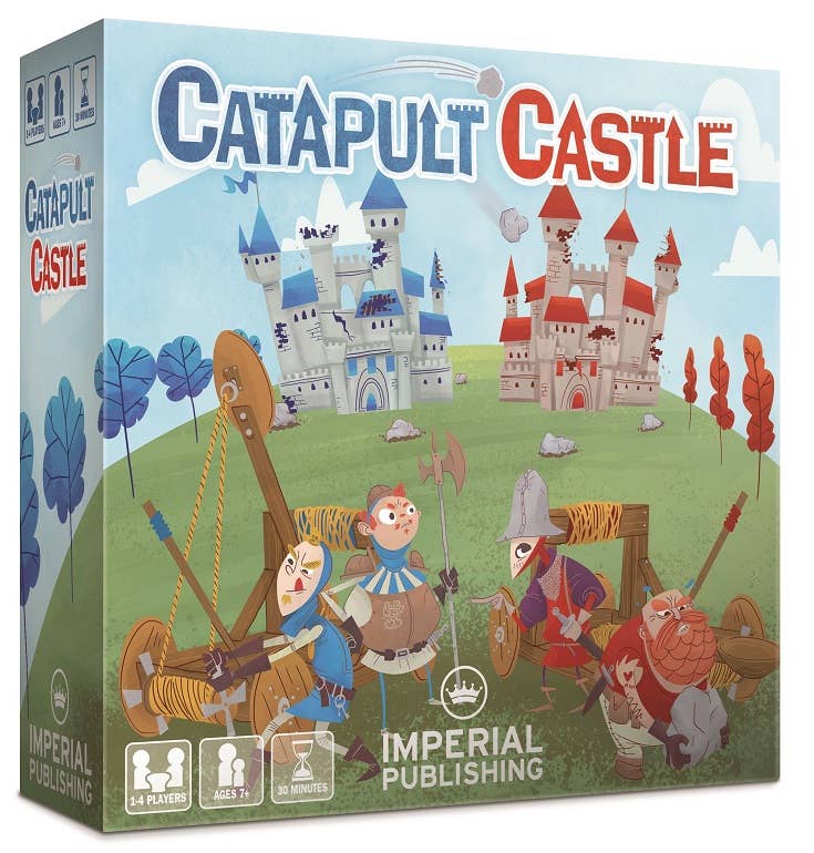 Catapult Castle 1-4 Player Game Case Lot