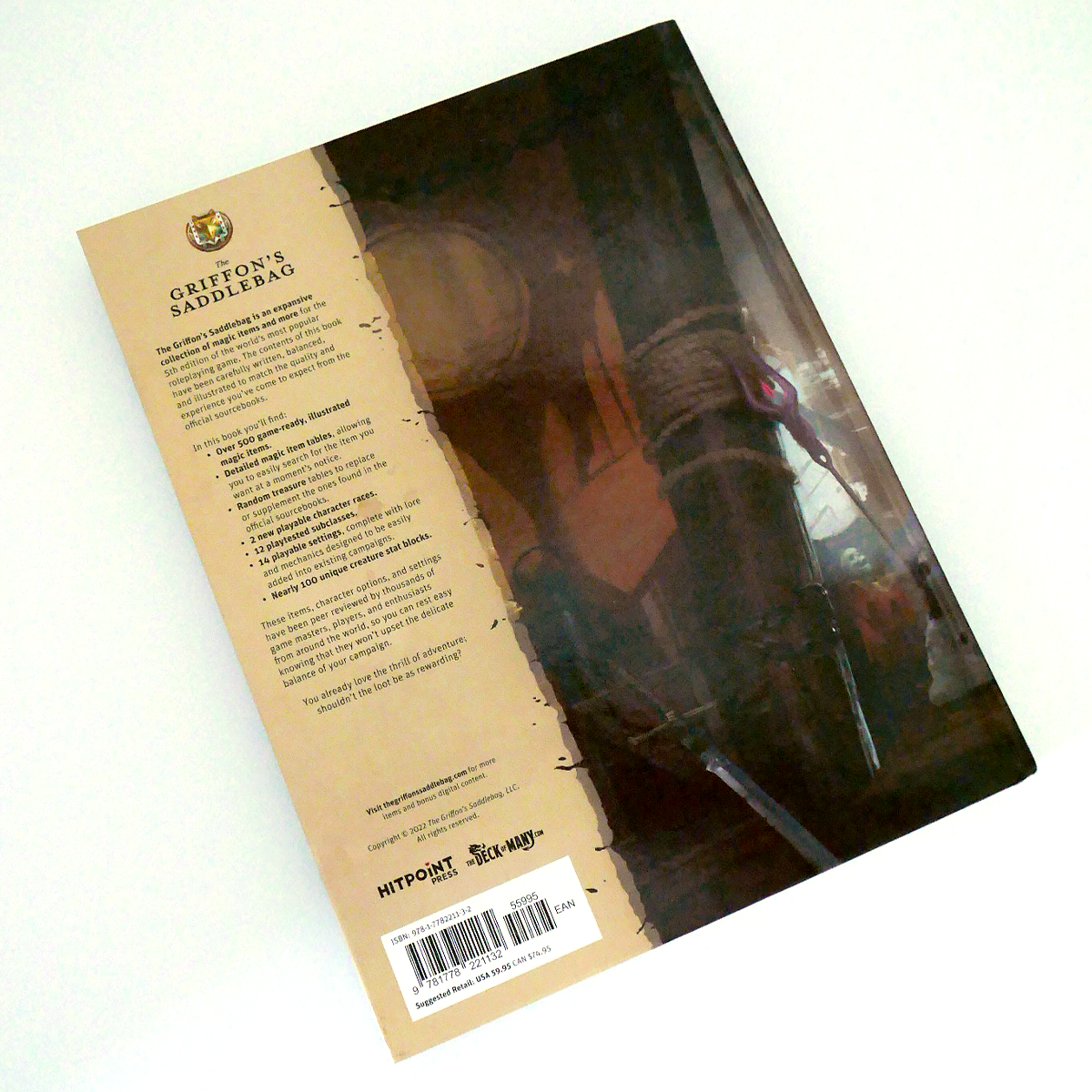 Hit Point Press - The Griffon's Saddlebag: Book Two - 5e D&D Magic Items (Hardcover)