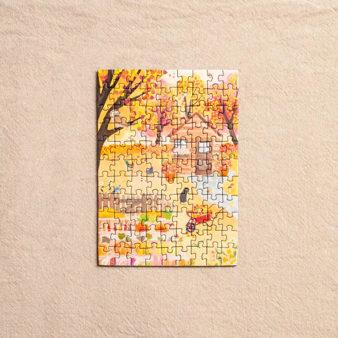 Trevell - Mini puzzle Autumn Garden ā La Pauz ā 99 pieces