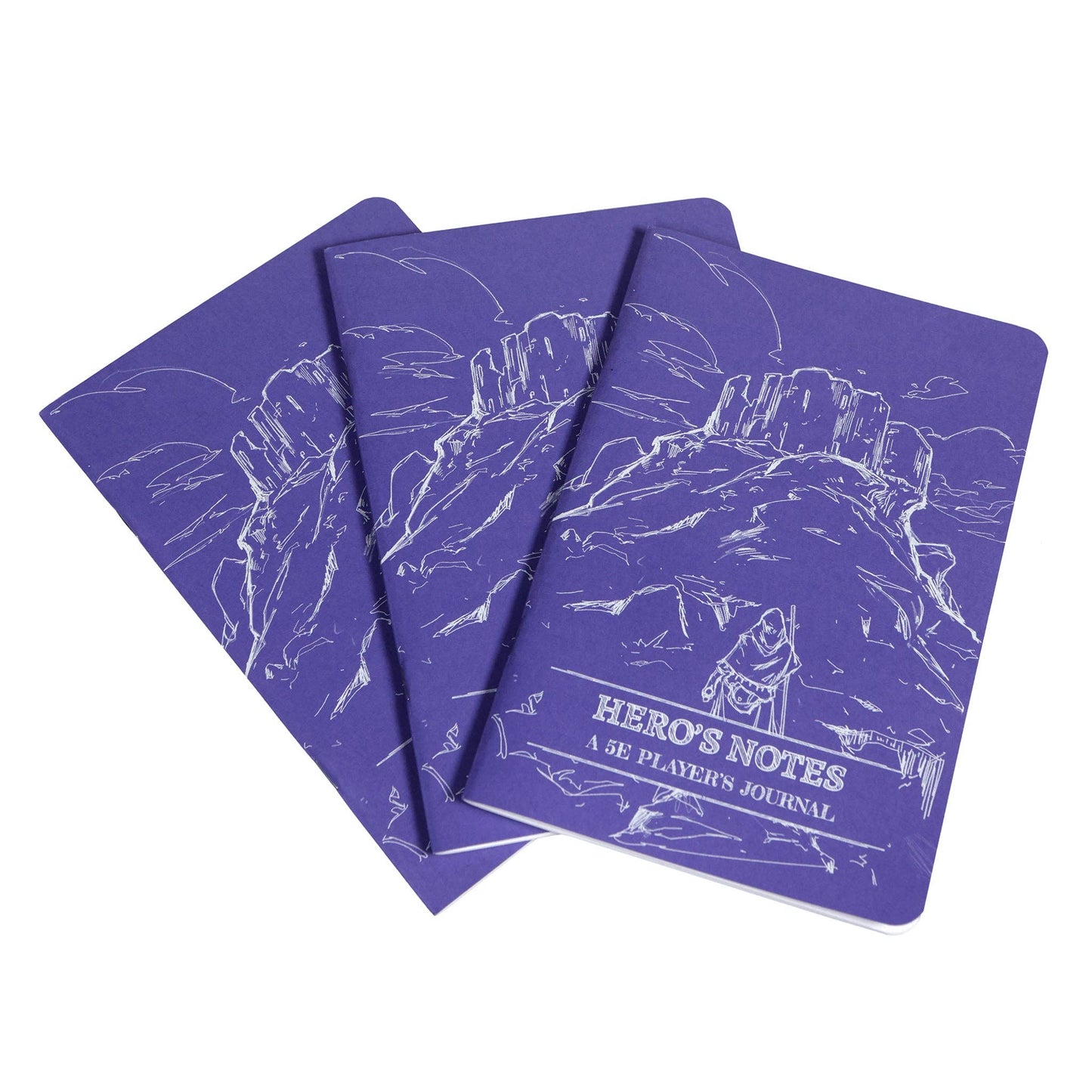 1985 Games - Hero Journal Set – Character Notebooks for D&D and RPG Players