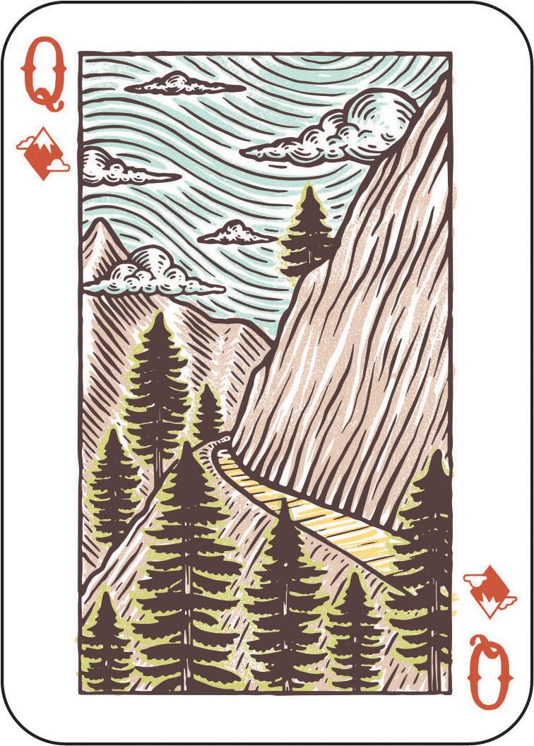 Chronicle Books - Great Outdoors Playing Cards