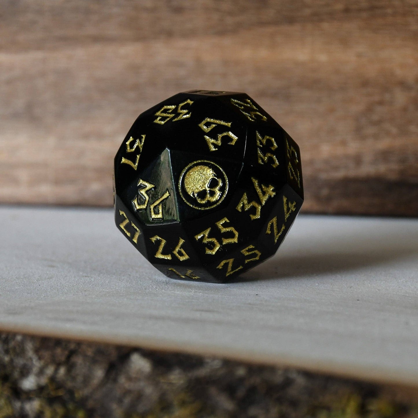 Misty Mountain Gaming - Swamp Mana Spindown Metal D40