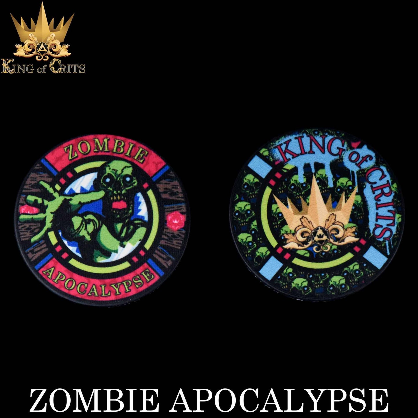 DNDDICE.COM - Zombie Apocalypse - 11 Dice Set