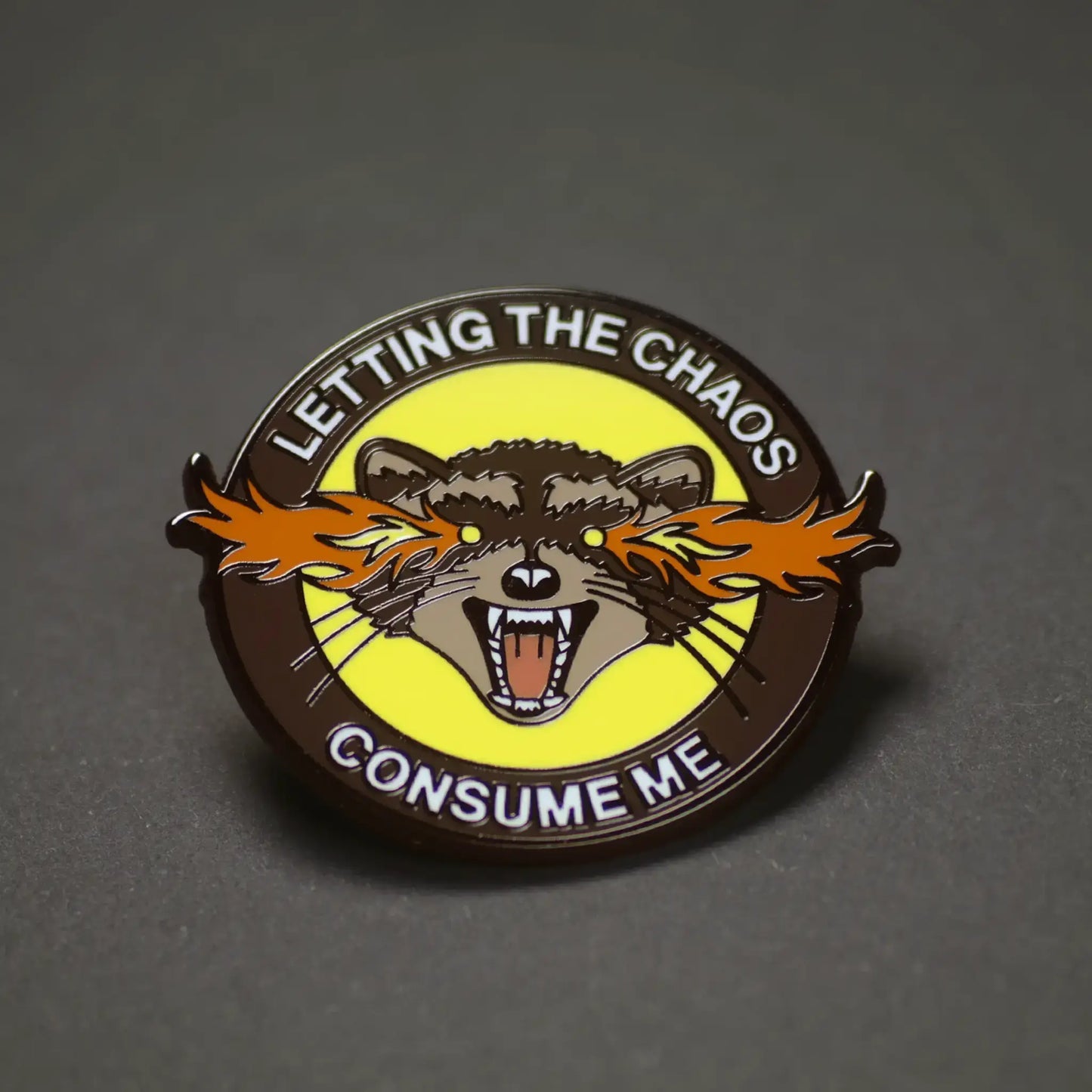 1985 Games - Pin: Letting The Chaos Consume Me