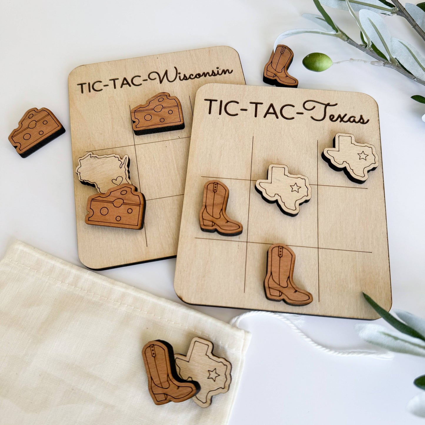 State Gift - Mini Tic-Tac-Toe Game