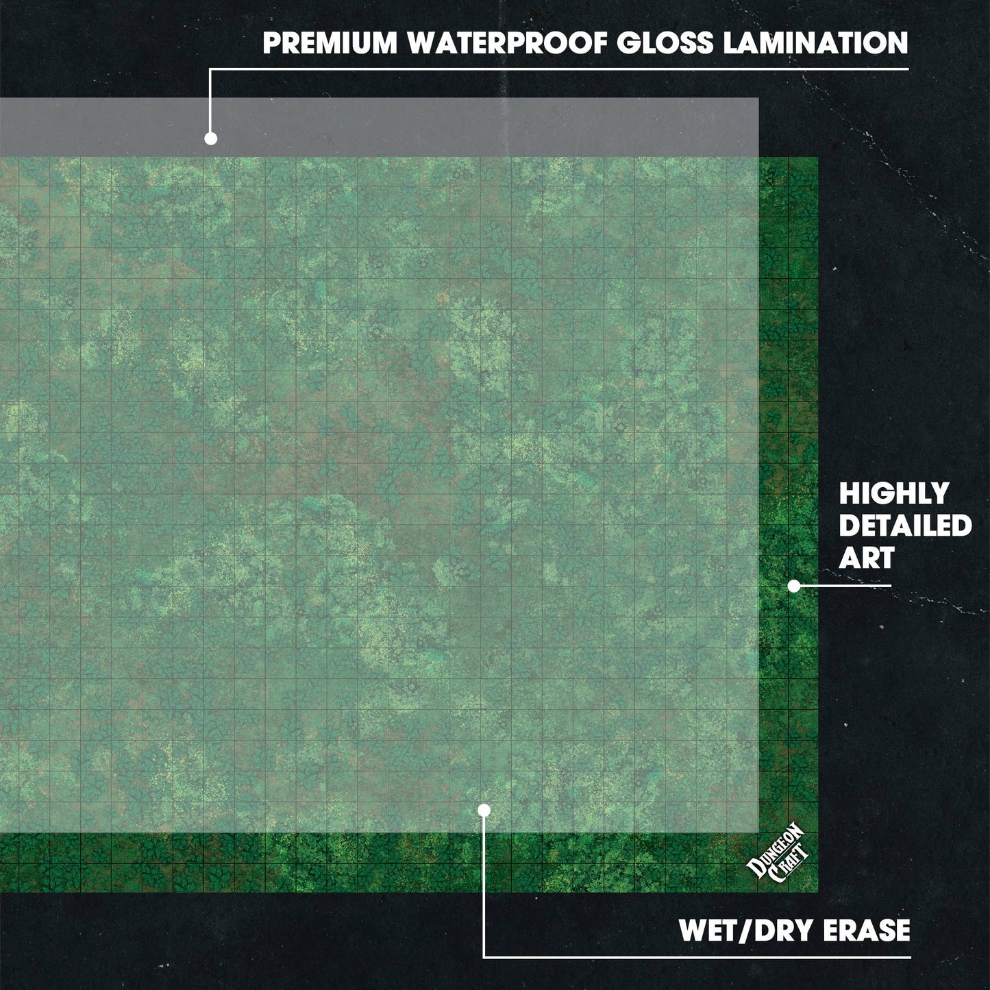 1985 Games - BattleMap: Jungle Floor
