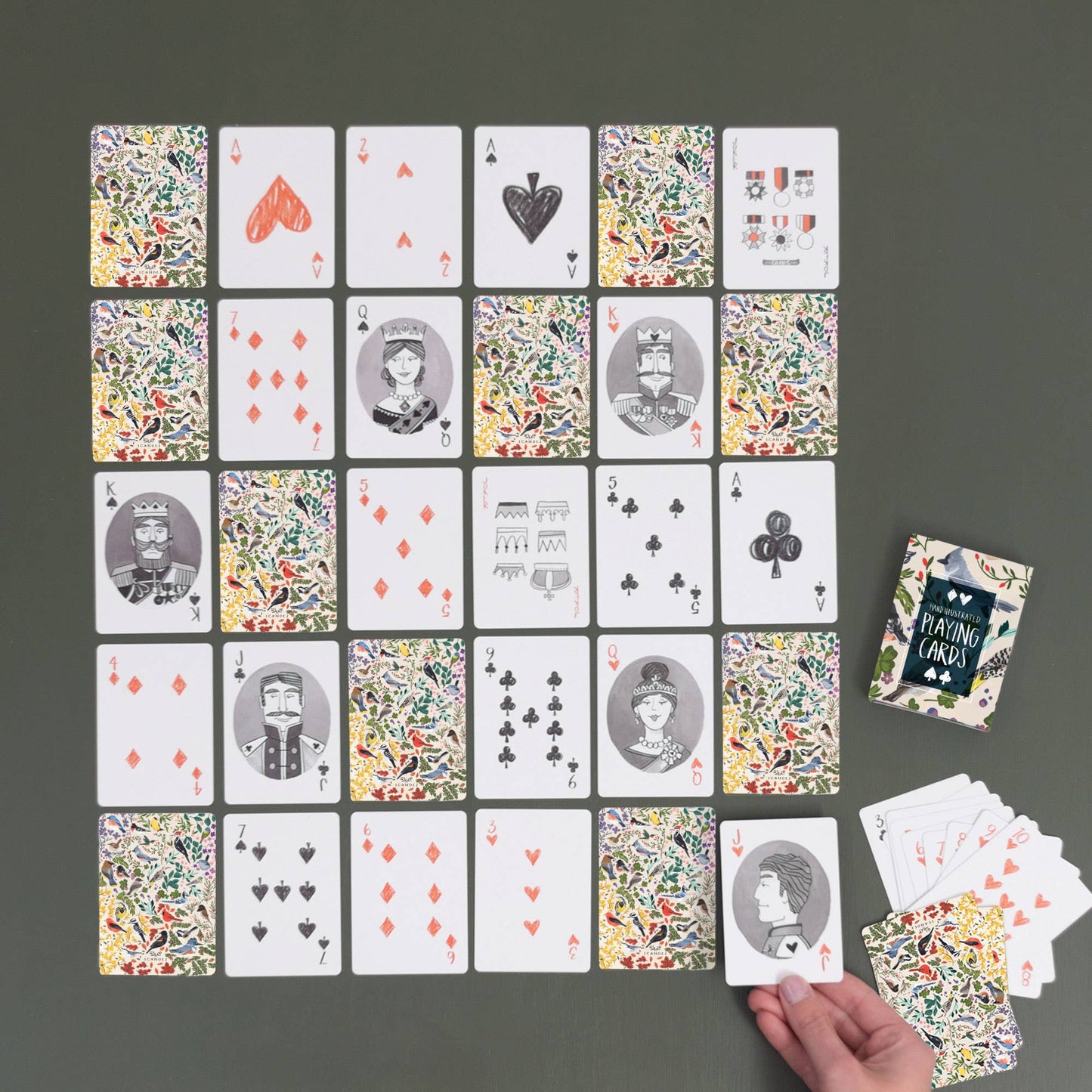 1canoe2 | One Canoe Two Paper Co. - Feathered Friends Birds Playing Card Deck