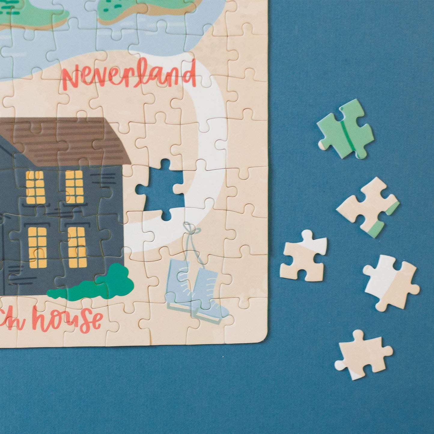 Pippi Post - Literary Locations - 500 Piece Jigsaw Puzzle