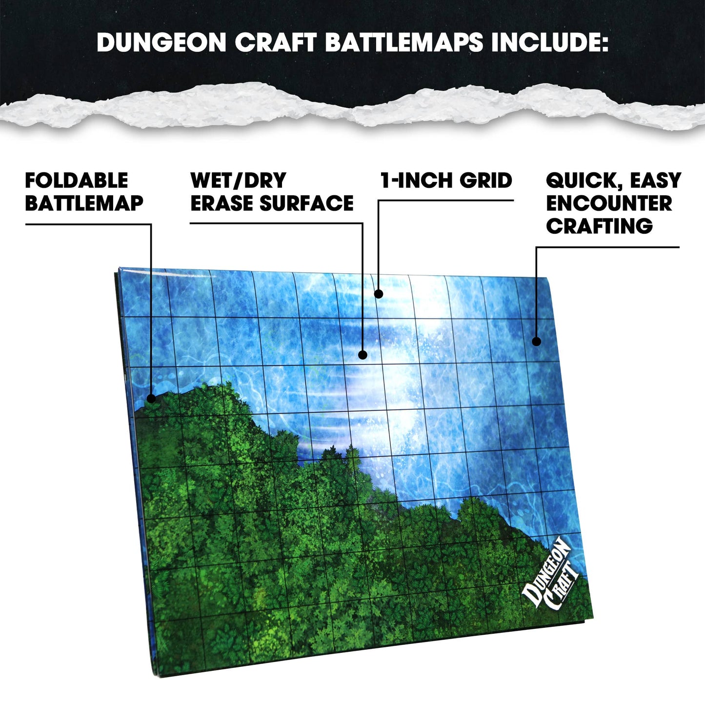 1985 Games - BattleMap: Jungle Floor