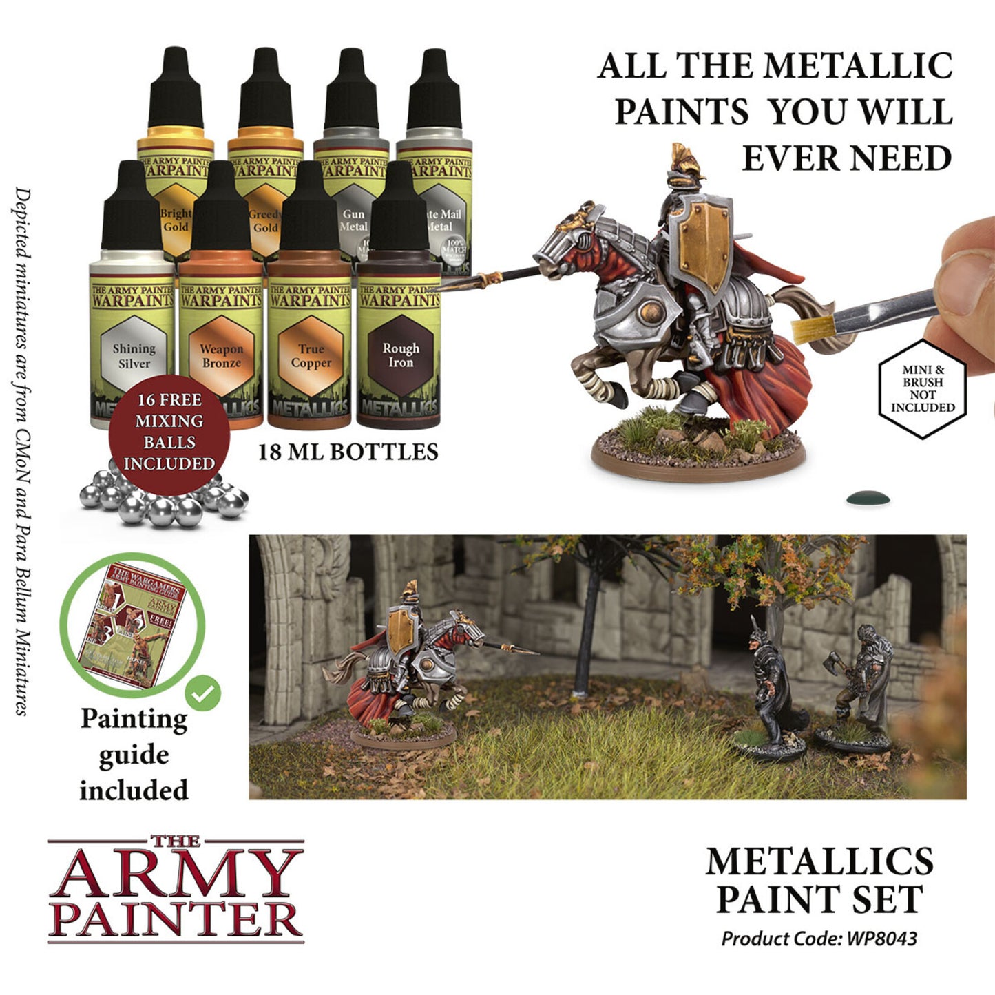 The Army Painter Metallics Paint Set