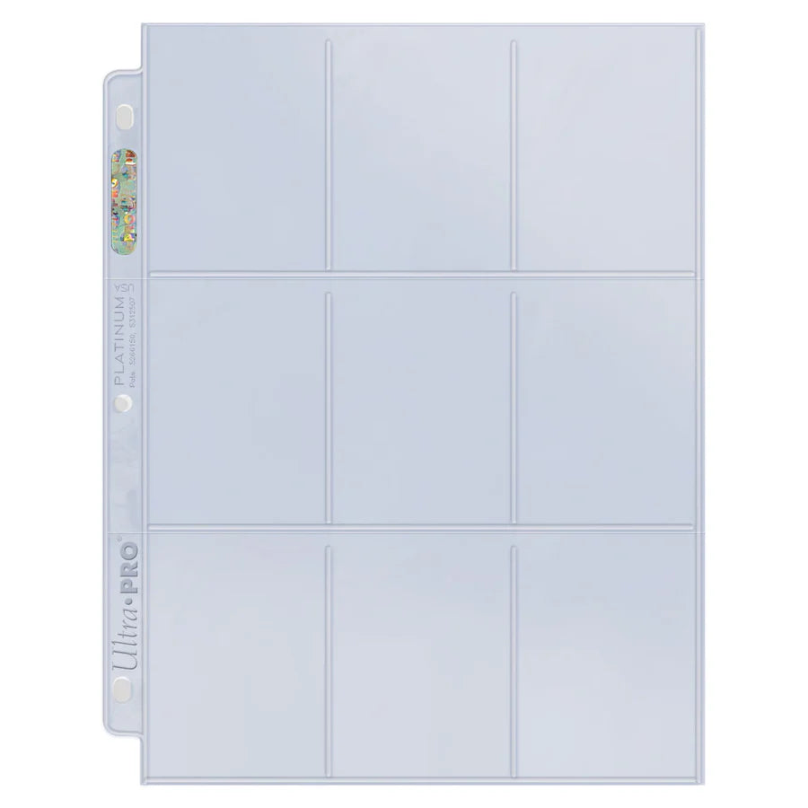 UltraPro 9-Pocket Pages Platinum Series