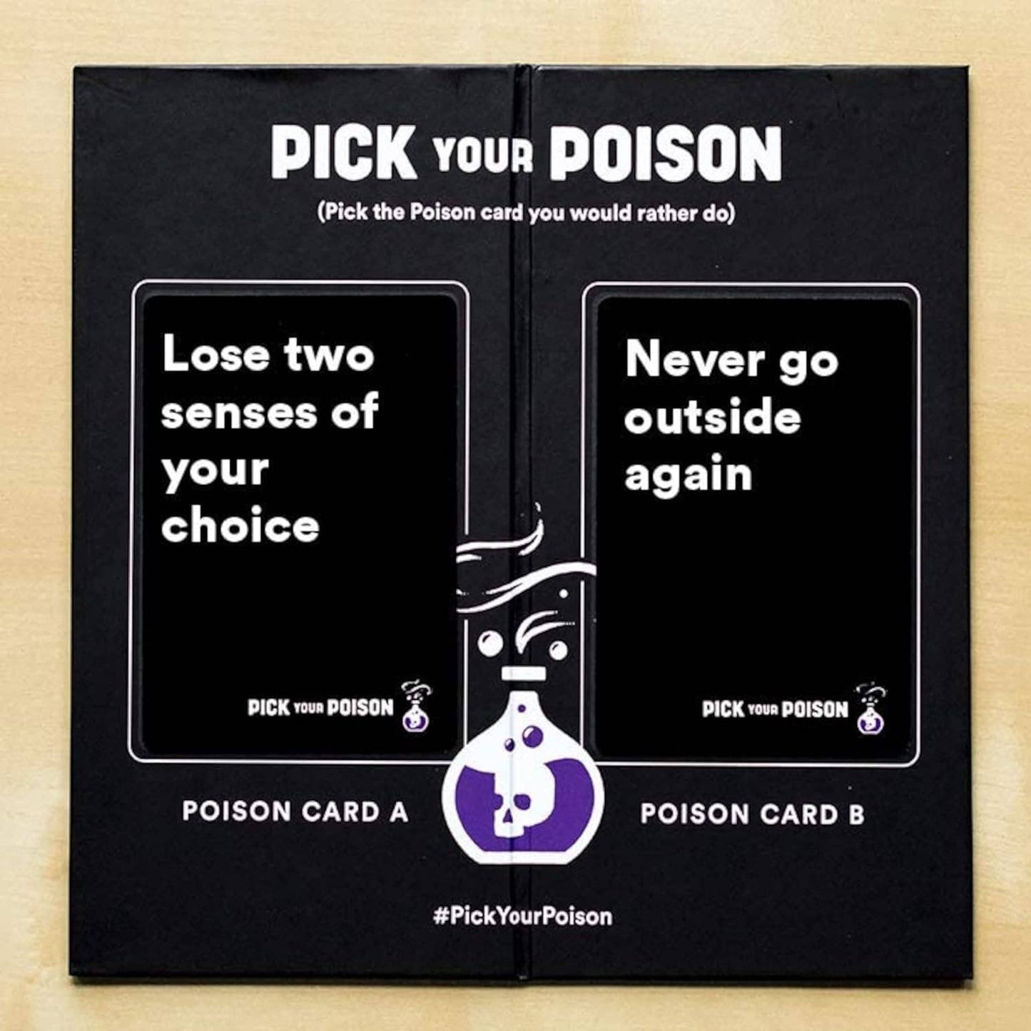 Dyce Games - PICK YOUR POISON: The What Would You Rather Do – Family Game