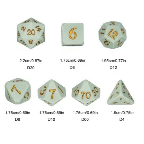 17mm Silicone Dice Sets