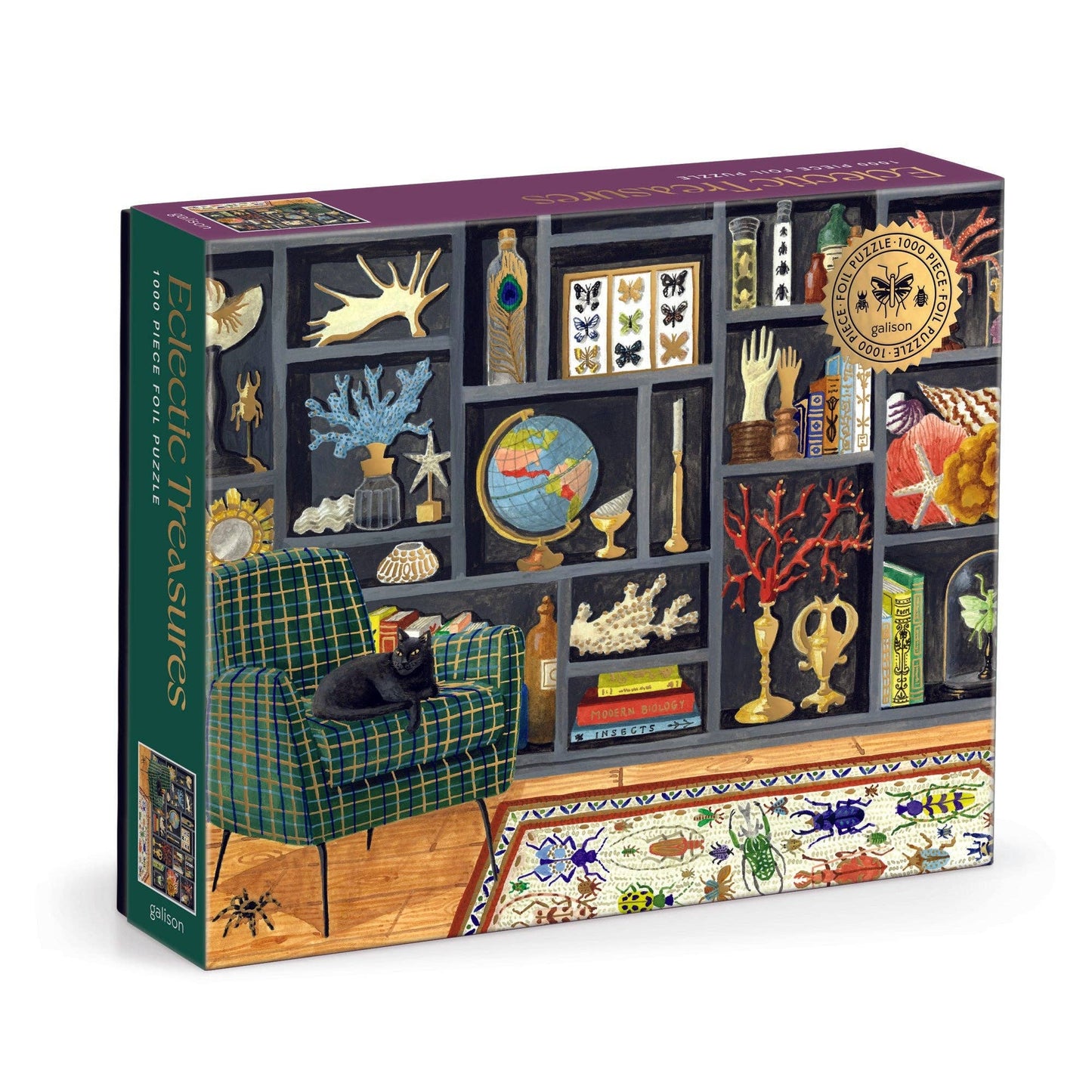 Chronicle Books - Eclectic Treasures 1000 Piece Foil Puzzle