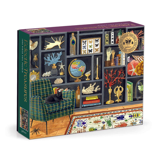 Chronicle Books - Eclectic Treasures 1000 Piece Foil Puzzle