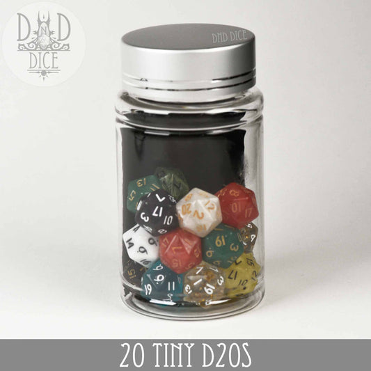 DNDDICE.COM - 20 Tiny D20's