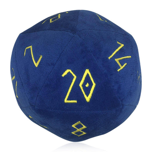 Norse Foundry - Noble Blue Plushie Boulder ® 170mm D20 Plush Soft Dice