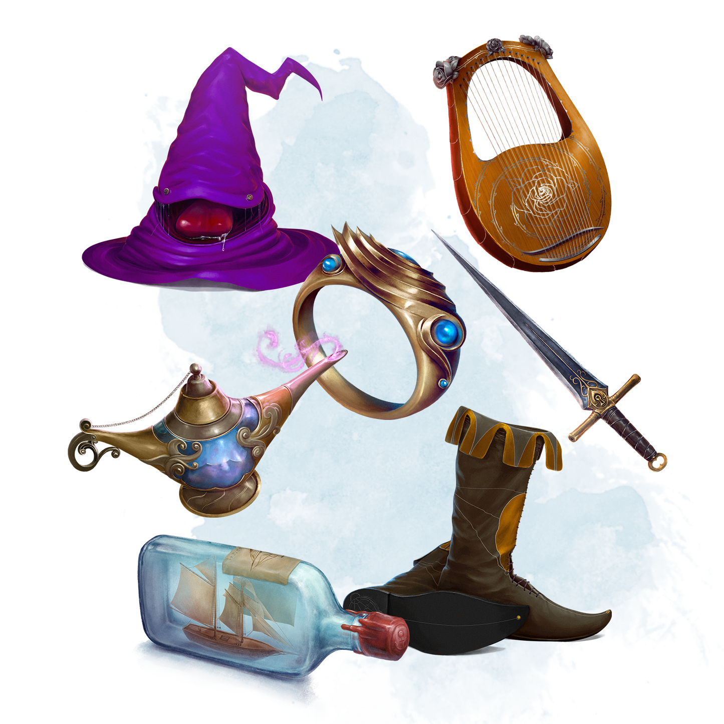 Hit Point Press - The Griffon's Saddlebag: Book Two - 5e D&D Magic Items (Hardcover)