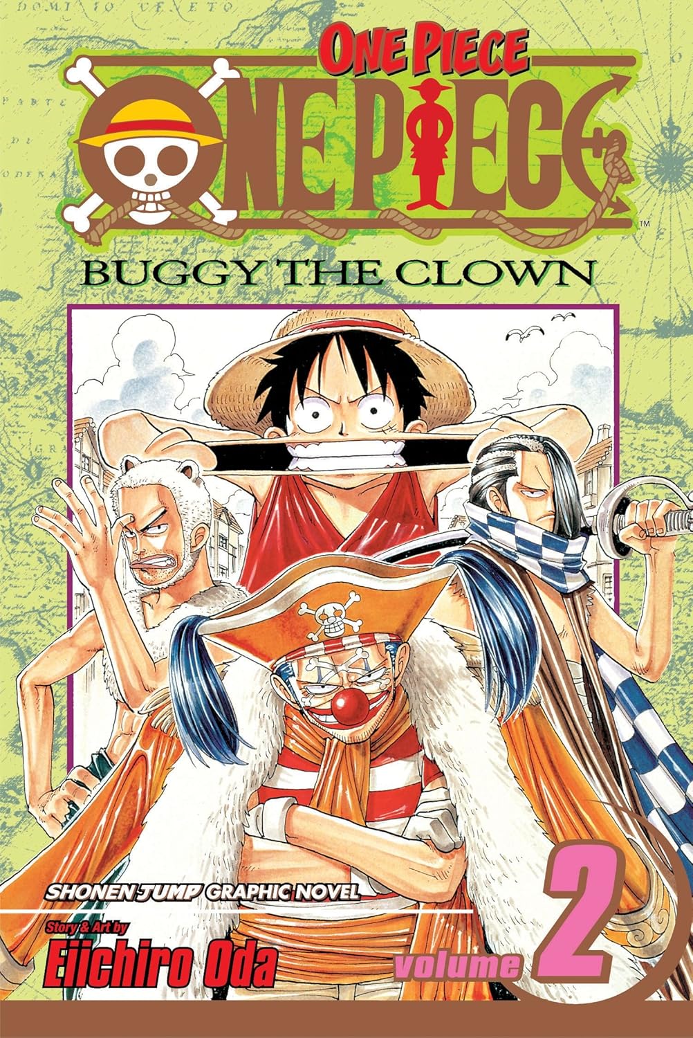 One Piece, Vol. 2: Buggy the Clown