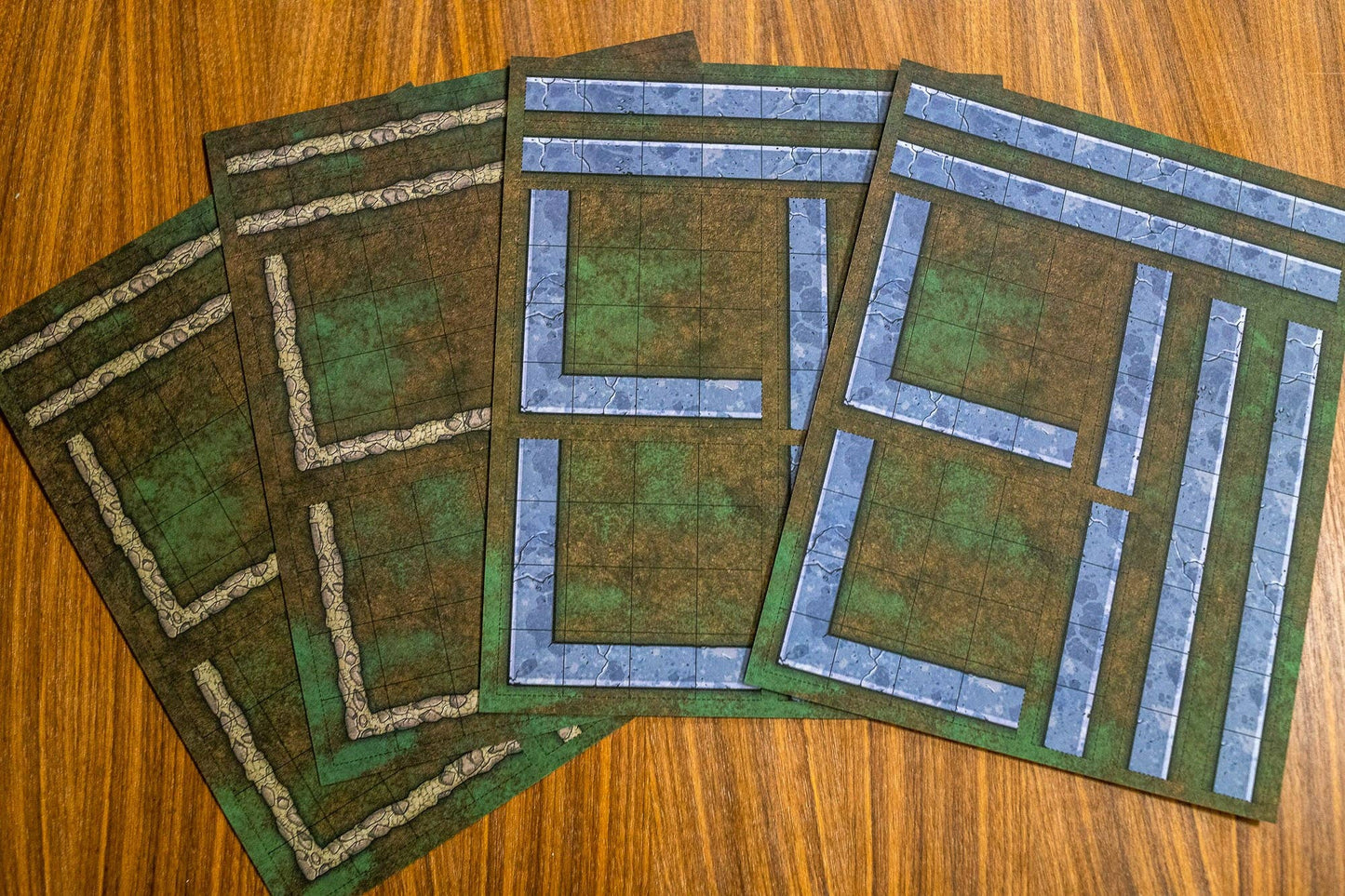 1985 Games - Dungeon Craft – Realm's Edge Book 2D Terrain for DnD