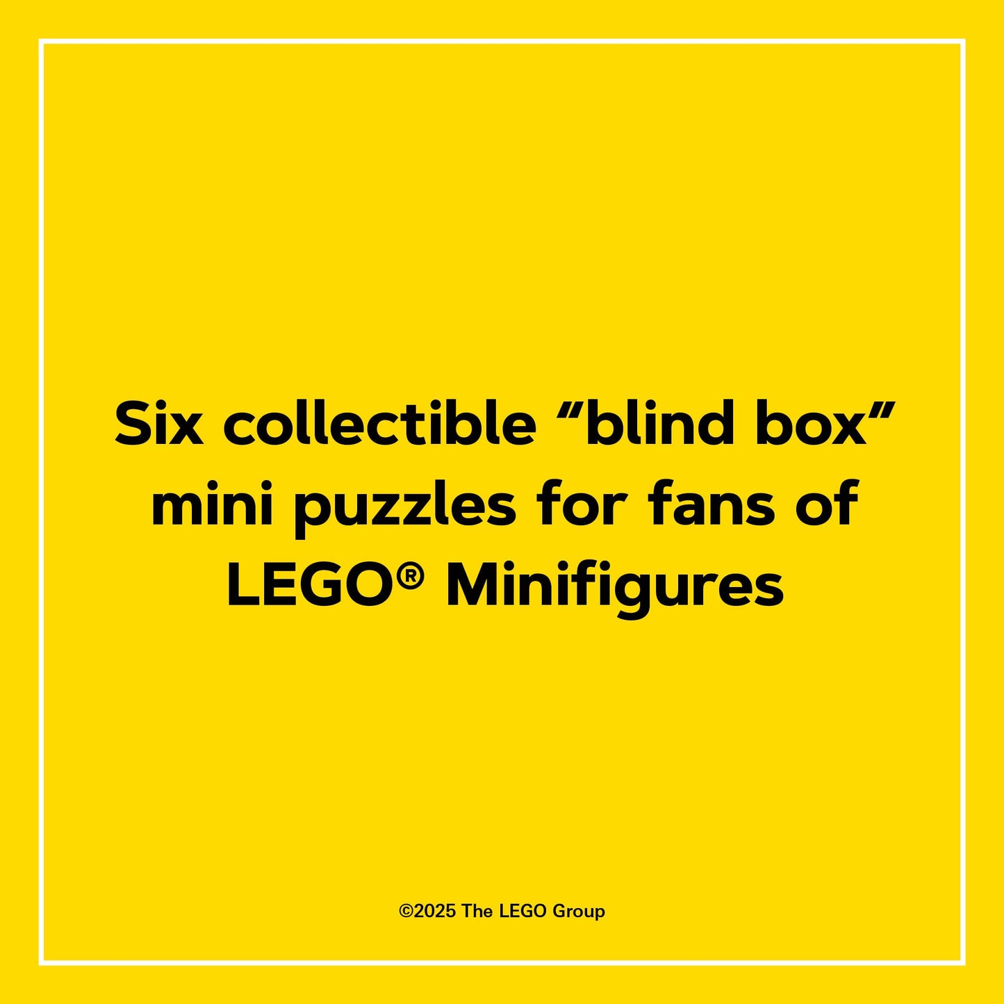 Chronicle Books - LEGO Mystery Minifigure Mini Puzzle (Christmas Edition) 12-Copy CDU