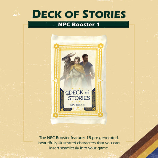 1985 Games - Deck of Stories - NPC Booster 1 Non Player Character cards